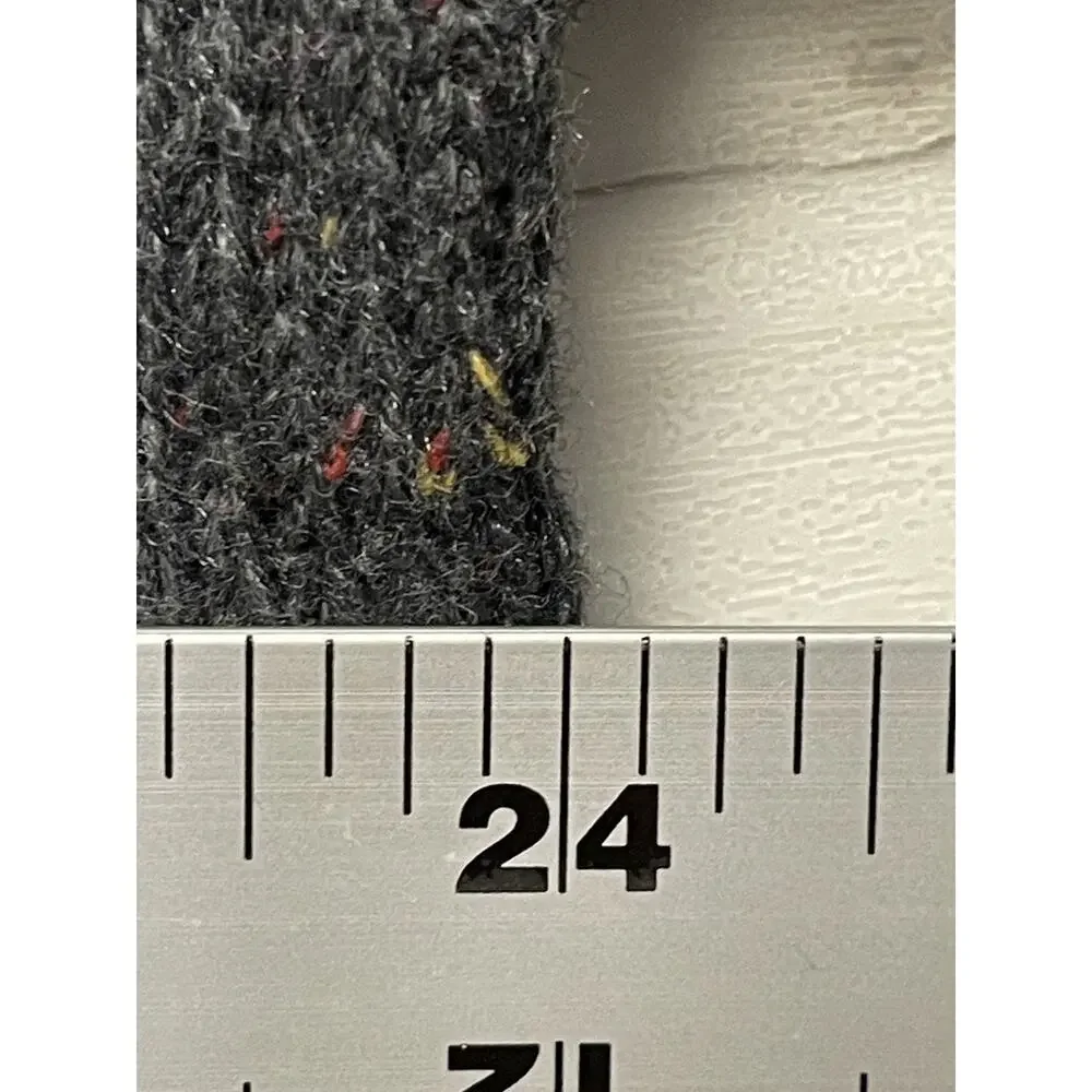 Crown & Ivy Sweater Mens XL Dark Gray Heather Striped‎ Pullover Crewneck NWT